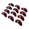 12 Pcs Golf Iron Head Cover Set Club Headcover Set