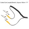 uxcell Anti-Static ESD Grounding Cable Coiled Cord, with Double Alligator
