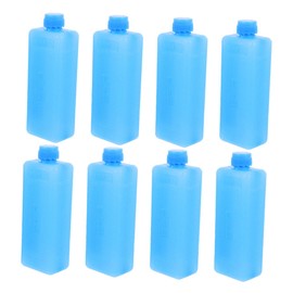 OSALADI 8pcs Reusable Food Ice Packs for Travel Cooler Storage Blocks for Air Conditioner Lunch Boxes Freezer Packs for Enhanced Cooling Camping and Shipping