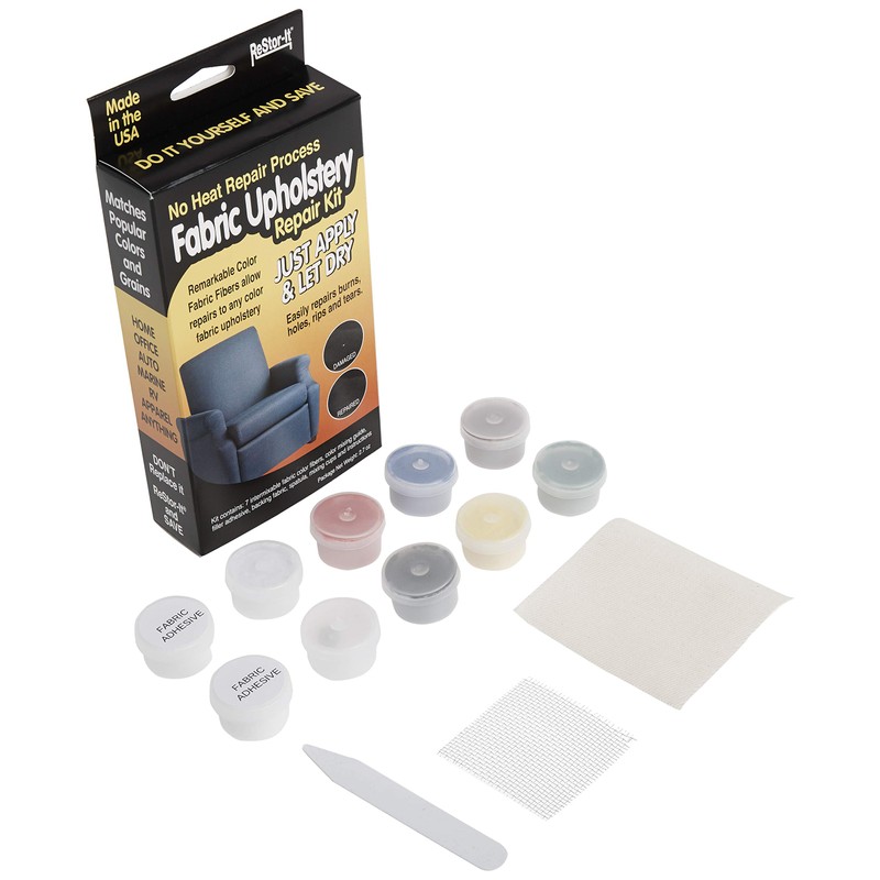 Master Manufacturing ReStor-It No Heat Fabric Upholstery Repair Kit, Restores