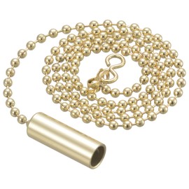 Ohm Denki HS-L50N 00-7067 OHM Switch String Chain, Gold, 19.7 inches (50 cm)