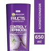 🌀✨ Garnier Fructis | Acondicionador Control y Definición de Rizos, 650 ml 💖🌿