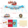 Kesote Christmas Cards Pop Up Greeting Card 3D Card 3