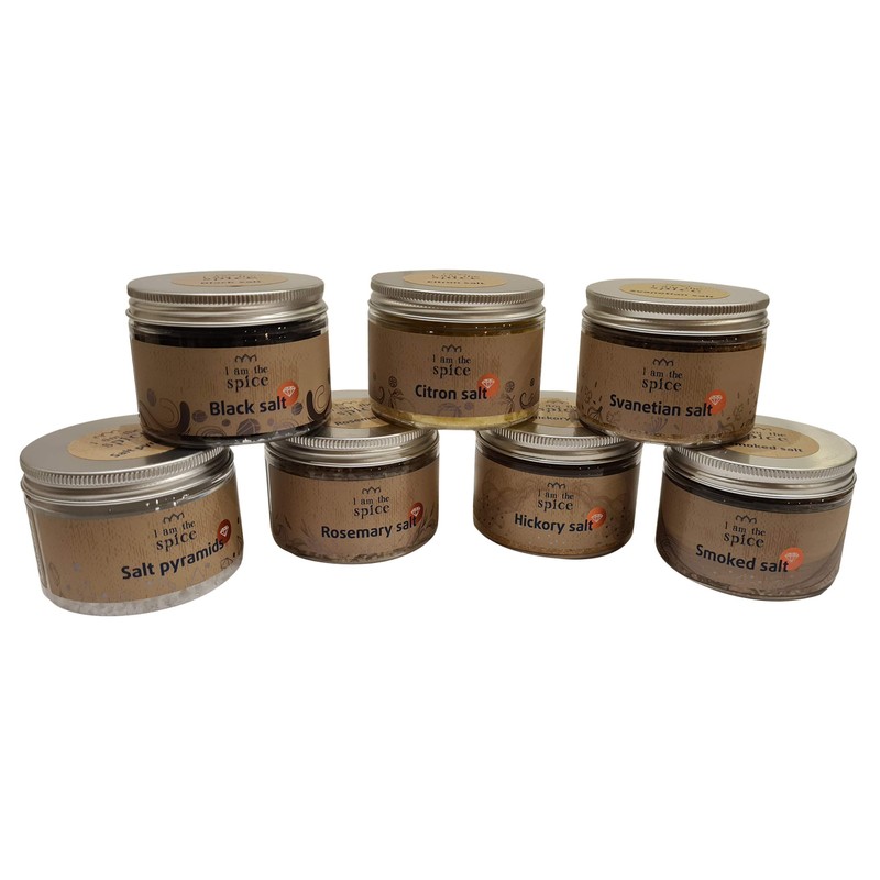 I am the spice Black Salt, Sea Salt with Charcoal,