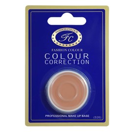 Fashion Colour Colour Correction Natural Makeup Base Concealer - for All Skin Tones, Dermatologically Approved Creamy & Long Lasting (S26)