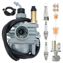 Klmcarblab TTR50 Carburetor Compatible with for Yamaha TTR50 Dirt Bike 2006-2011 TTR 50cc Motorcycle Replaces 1P6-E4101-10
