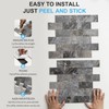 V-MOZZA Peel and Stick Backsplash, 10-Sheet Peel and Stick Wall