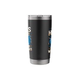 Not All Heroes Wear Capes Windmill Energy Tech Wind Turbine Stainless Steel Insulated Tumbler