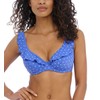 Freya Women's Jewel Cove Underwire High Apex Bikini Top Azure