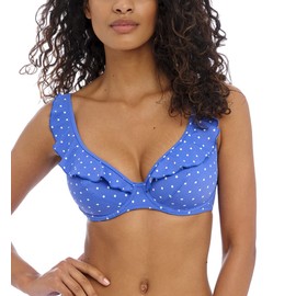Freya Women's Jewel Cove Underwire High Apex Bikini Top Azure