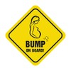 Bump on Board Vinyl Sticker Vinyl Decal for Car Bumper