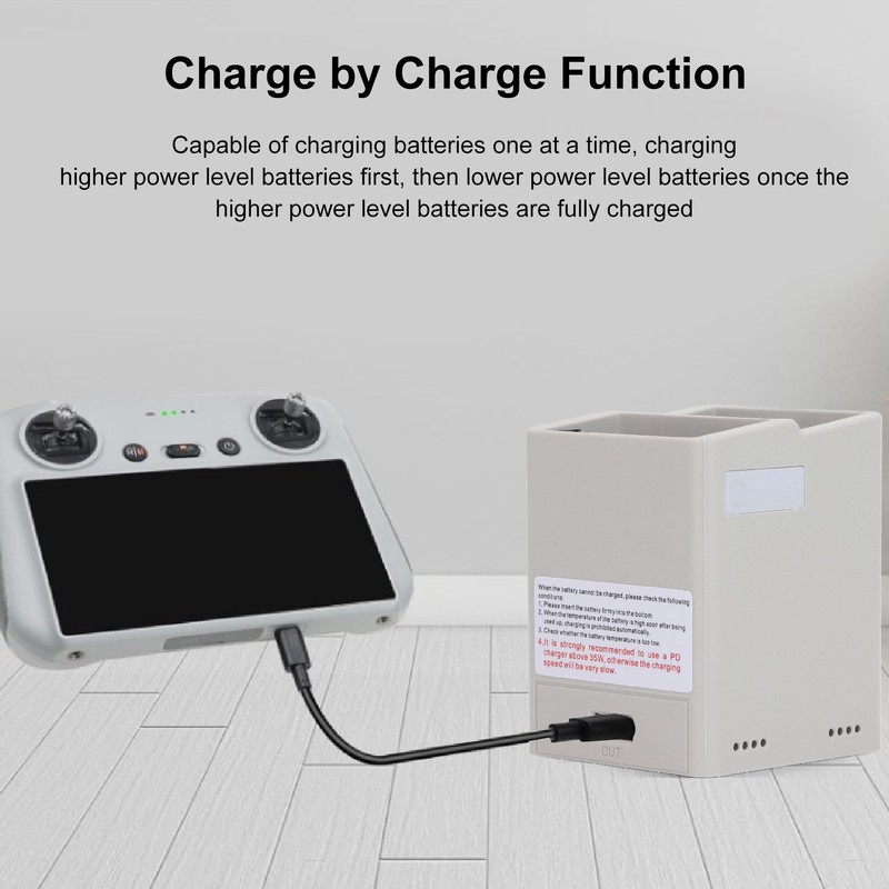 Drone Battery Charging Hub Professional Efficient Dual Slots 2 Way