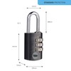Yale - YE3CB/28/126/1/BK Standard Security 28mm Aluminium Combination Padlock -