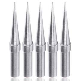 Yakamoz 5Pcs ETS Soldering Tip Set Replacement Soldering Iron Tips ET Solder Tips for Weller WE1010NA WES51 WES50 PES51 PES50 WEP70 EC1002 EC1201A