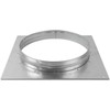 Duct Connector Flange - 10 Inch Ducting - Galvanized Steel