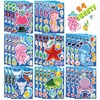24 Sheets Ocean Stickers for Kids, Make Your Own Sea