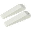 Merriway BH01961 (2 Pcs) Premium Heavy Duty White Rubber Door