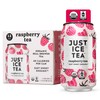 Just Ice Tea, Raspberry Flavored Black Iced Tea, 12-Pack (12oz