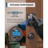 TEEHO TE002K Keyless Fingerprint Deadbolt Door Lock - Smart Lock