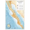 Benchmark Maps: Baja California Peninsula Wall Map - 25 x