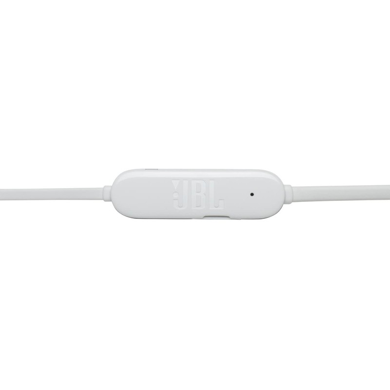 JBL TUNE125BT JBLT125BTWHT Bluetooth Earphones, Multi-Point Compatible, Wireless, Microphone Remote
