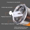 Rommeka Stainless Steel Cups, 5 Pack 16oz Kids Drinking Glasses