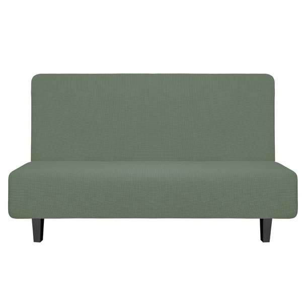 Easy-Going Stretch Futon Slipcover Armless Futon Bed Cover Furniture Protector