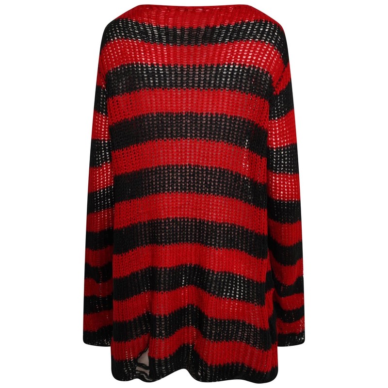 Ro Rox RYOT Pullover Betrubt Chunky Knit Gothic 90s Grunge