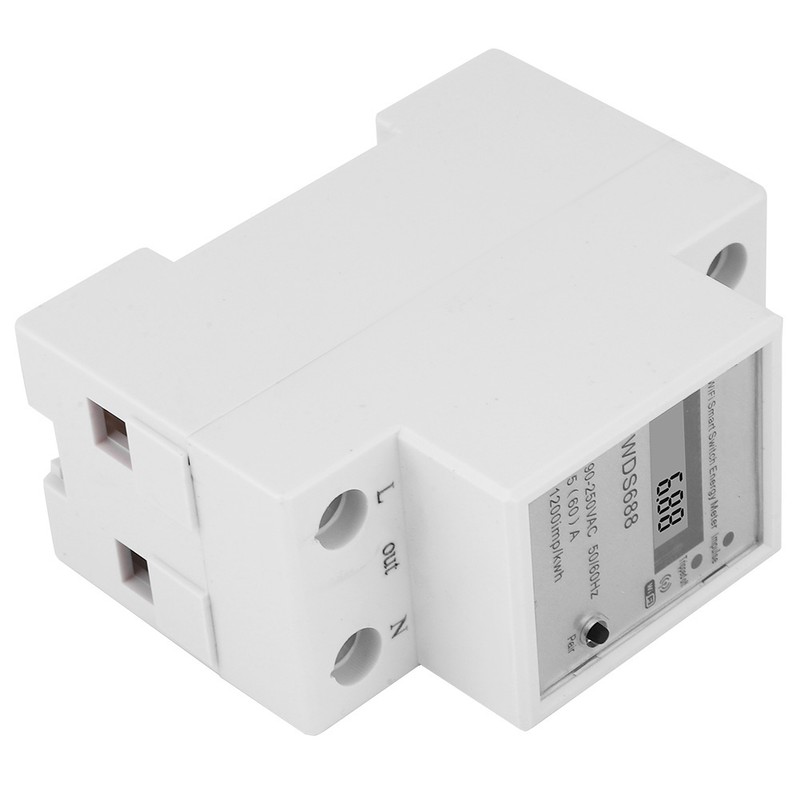 WDS688 Smart Energy Meter Single Phase Multi Function Remote Control
