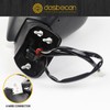 Dasbecan Passenger Side Mirror White Compatible with 2019-2022 Toyota Corolla