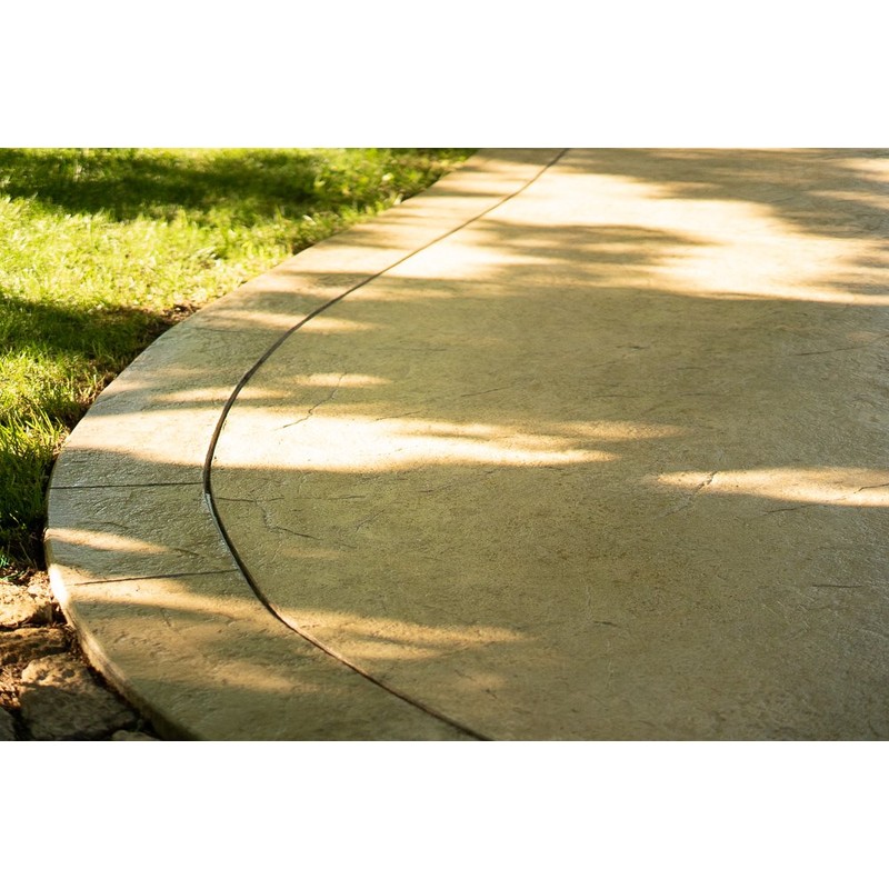 MasonryDefender Stamped Concrete Sealer - Clear, Water-Based, Satin Finish for