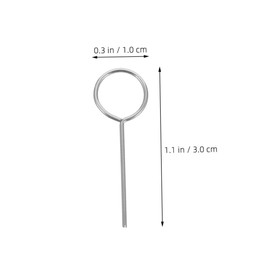 Levemolo Universal Phone Accessory 200pcs Sim Card Ejector Tray Opener Metal Pins for Easy Removal Compact