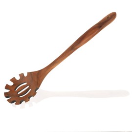 Cosmeria Spaghetti Spoon Made of High-Quality Wood, Versatile Kitchen Helper, Ergonomic Design, Gift for Home and Professional Chefs