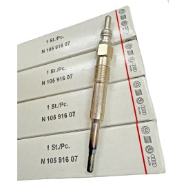 Volkswagen New Genuine VW Diesel Glow Plug Jetta Beetle Golf Passat TDI 2004-2005 N10591607