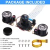 Compatible with Raspberry Pi Camera Day and Night Vision, IR-Cut