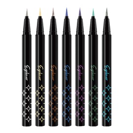 Glitter Eye Liner Pencils Set - Colorful Eye Shadow Pencil Highly Pigmented Eye Liner, Colorful Eye Shadow Pencil Eyebrow Pen, Highly Pigmented Longer-Lasting Colorful Eye Liner
