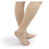 TOFLY® Compression Stockings (Pair), Medical Grade Firm Support 20-30mmHg, Opaque,