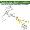 VQQLII Brake Cable kit Compatible 1994-2008 EZGO TXT Medalist Golf