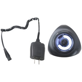 Xspeedonline Replacement Shaver Charging Stand with Charger for B raun Series 3 320, 330, 340, 345, 350, 350cc, 360, 370, 370cc, 380, 390, 390cc, 395cc Electric Razor Replacement Trimmer Charging Dock