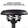 Noseless Bike Saddle, Mountain Bicycle Seat Super Soft Shock Absorbing