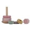 Little Dutch 7342 FSC Wooden Stacking Tower Ring Fairy Garden