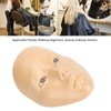 Makeup Practice Face with Plastic Stand 5D Silicone Full Face