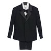 Classykidzshop Formal Suit Tuxedo Set - Black 6