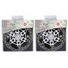 Ashima-LTD Flo-Tor ARF-3 Disc Flotor Rotor 6-Bolt, 160mm, 2PCS, White,