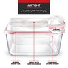 Stock Your Home 28 Cup Extra Large Rectangular Glass Food