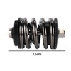 Gorise Folding Bike Rear Shock Absorber, Steel Engineering Plastics CNC
