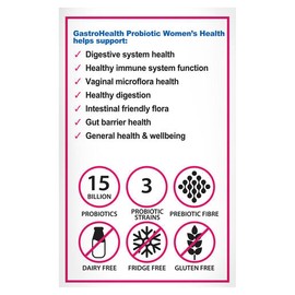 Naturopathica Gastrohealth Probiotic Womens Health 30 Capsules