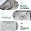 Herogo 15×17 Inch Undermount Kitchen Sink, Stainless Steel Wet Bar
