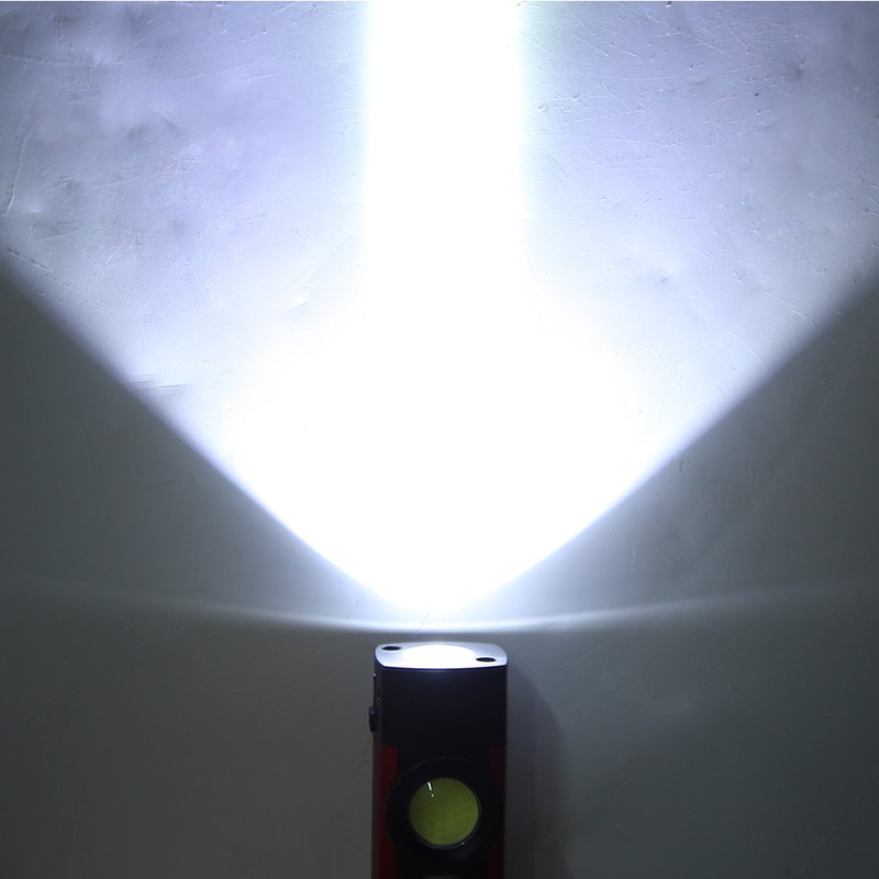 Portable COB Purple Light LED Flashlight Mini Magnet Torch 4