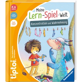 tiptoi® Meine Lern-Spiel-Welt: Konzentration und Wahrnehmung, Buch für Kinder ab 4 Jahre
